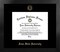 Iowa State University 11w x 8.5h Manhattan Black Single Mat Gold Embossed Diploma Frame with Bonus Campus Images Lithograph (value savings at $59)